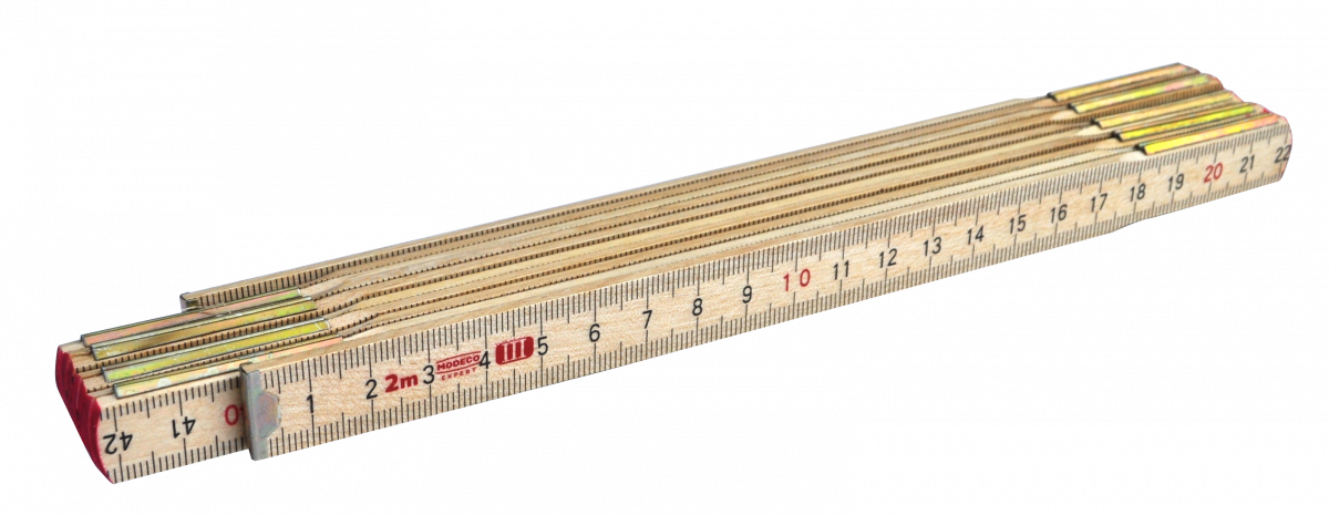 MN-80-172 Birch wood folding rule